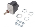 Comutator Basculant DPDT ON-ON-ON 15A 125VAC