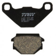 Plăcuțe frână față/spate, utilizare: offroad/route/scooters, material: organic, 7,5x84,9x7,5mm compatibil: APRILIA ETX, MOTO, MX, PEGASO, RX, SX, TUAR