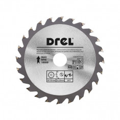 Disc circular vidia, 24 dinti, 115 mm, Drel
