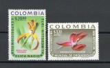 Columbia 1972 Mi 1228 + 1229 MNH, nestampilat - Orhidee, Flora