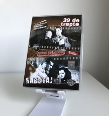 Film Subtitrat - DVD 2in1 - 39 de trepte și Sabotaj (Hitchcock)