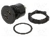 Conector {{Tip conector}}, versiune USB 2.0, {{Orientare spa&amp;#355;iala}}, ONPOW - MICRO USB-03-BK