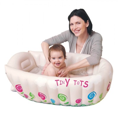 Cadă Gonflabilă Bebe, Tiny Tots, Dimensiuni 91x61x29cm, Multicolor foto