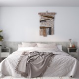 vidaXL Tăblie de pat cu dulapuri, gri beton, lemn prelucrat 3115767
