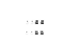 Kit reparatie placute frana fata, SRL, Alfa Romeo Mito, Citroen DS, Fiat; Ford; Mitsubishi; Opel; Peugeot; Renault Toyota; VW, Fata; puntea fata; Sis