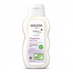 Lotiune de corp cu nalba alba Baby Derma, 200ml, Weleda