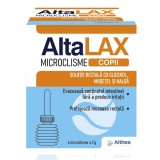 Microclisme Copii AltaLAX, Althea Life Science, 6 bucati, Glicerol, Musetel, Nalba, Constipatie Bebeluși