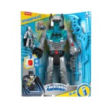 FISHER PRICE IMAGINEXT DC SUPER FRIENDS ROBOT BATMAN IN COSTUM GRI 30CM, Fisher Price - DC Super Friends