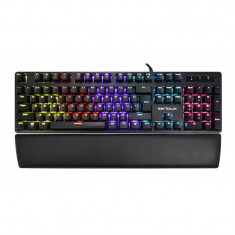 Tastatura gaming Valdis Serioux, 104 taste, 26 taste anti-ghosting, iluminare RGB, ABS, USB foto