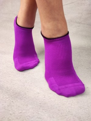 STK447-11 Sosete scurte din bumbac ultrasox model cu striatii foto