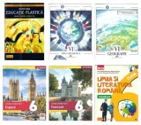 Pachet 6 manuale Clasa a VI-a Litera, ArtKlett - Geografie, Romana, Engleza, Franceza, Educatie Plastica/Sociala