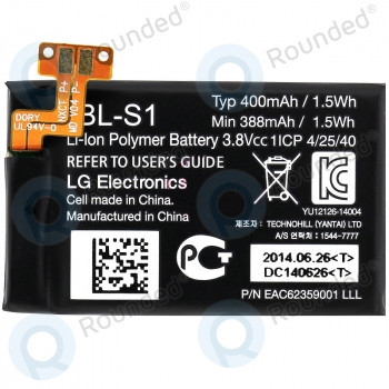 Baterie LG G Watch W100 BL-S1 390mAh foto