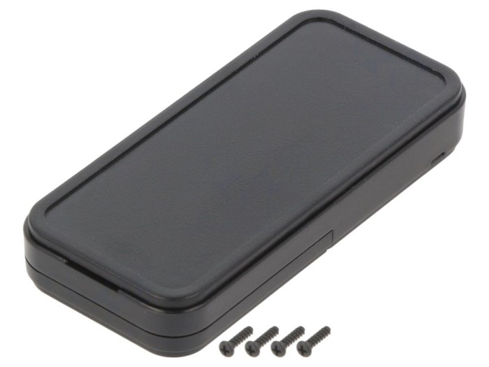 Carcasă universală neagră ABS IP40