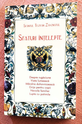 Sfaturi intelepte. Editura Egumenita, 2003 - Sfantul Teofan Zavoratul foto