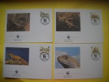 HOPCT PLIC FDC S NR 257 SET 4 FDC FAUNA-REPTILE TUATARA -NOUA ZEELANDA 1991