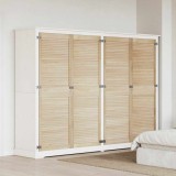 vidaXL Ușă de Dulap cu ușă 4 pcs natural 140.5 x 2.1 x 49.5 cm