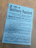 Cumpara ieftin Sezătoare populară dată de căminul cultural Regele Mihai I, Orasul Grivita, 1945