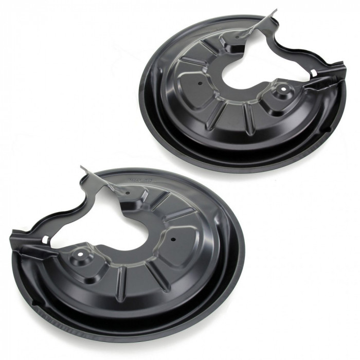 Set Protectie Metal Disc Frana Spate Dreapta + Stanga Am Vag Volkswagen Golf 5 2003-2009 1K0615612AB + 1K0615611AB