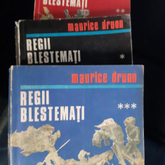 REGII BLESTEMATI Maurice Druon (3 volume)