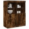 vidaXL Dulap, stejar fumuriu, 81x37x100 cm, lemn compozit 3318621
