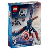 LEGO Marvel Figurina de constructie Captain America 76296 articulata