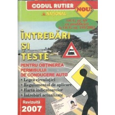Intrebari si teste pentru obtinerea permisului de conducere auto - Dan Chiriac