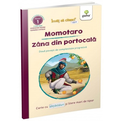 Invat sa citesc usor Momotaro - Zana din portocala foto