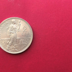 Moneda argint 2 lei 1912