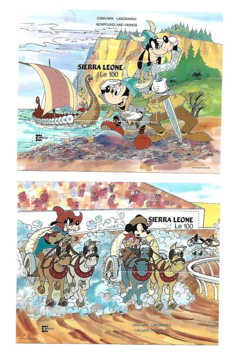 dysney siera leone mnh