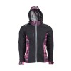 Geaca Moto Femei Softshell W-TEC Pestalozza NF-2781, S, Negru/Roz