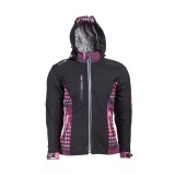 Cumpara ieftin Geaca Moto Femei Softshell W-TEC Pestalozza NF-2781, S, Negru/Roz