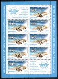 Romania 2010, LP 1859 c, OACI 65 de ani, Aviatie Civila, minicoala de 8+1, MNH! RARA!!!