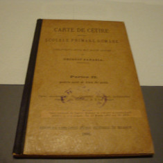 Georgiu Zaharia - Carte de cetire ptr scolile primare romane -ed E. Zeidner 1891