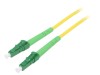 Goobay Cablu Patch Cord Fibră Optică OS2 Monomod LC/APC 1m LSZH Simplex