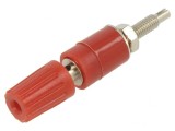 Soclu banană 2mm 15A roșie