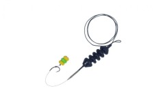 Montura crap plumb pasta 80g pe leadcore 45 lb ,carlig pe fir de par nr. 2/4/6 foto