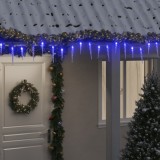 Cumpara ieftin Luminițe de Crăciun țurțuri 200 LED-uri albastru 20 m PVC acril