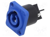 Conector circular soclu tată PIN 3 25A termoplast HP IP54 AMPHENOL