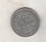 bnk mnd Marea Britanie Anglia 1 florin (2 shillings) 1936 argint