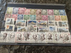Lot timbre stampilate Germania, Bundes, serii bune, personalitati, peisaje
