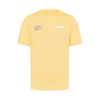 Formula 1 tricou de bărbați RDW Pale Banana F1 2024 - XXL foto