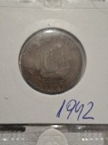 Half penny 1942, Europa