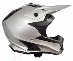 Casca ATV / Enduro Gri (XL) foto