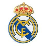 Autocolant emblema Real Madrid 40x55mm ManiaMall Cars foto