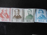 GERMANIA-BINEFACATORI AI UMANITATII-SERIE COMPLETA-NESTAMPILATE