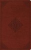 Large Print Value Thinline Bible-ESV-Ornament Design