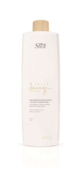 Sampon Bivalent pentru scalp 1000ml - SHOT