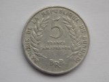 5 FRANCS 1969 BURUNDI