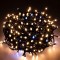 Instalatie lumini pentru bradul de Craciun, 81,5 metri, 1000 LED-uri cu flash, galben Household NewTrend