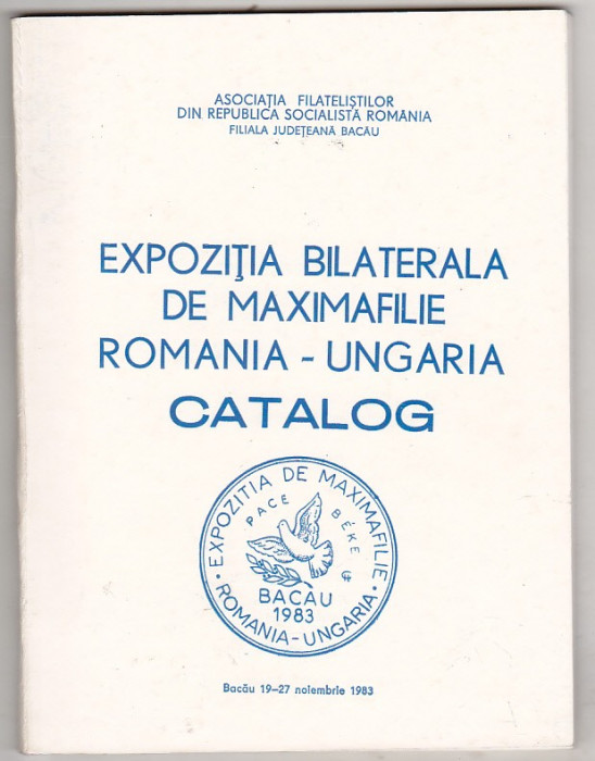 bnk fil - Catalog Expozitia bilaterala de maximafilie Romania-Ungaria Bacau 1983